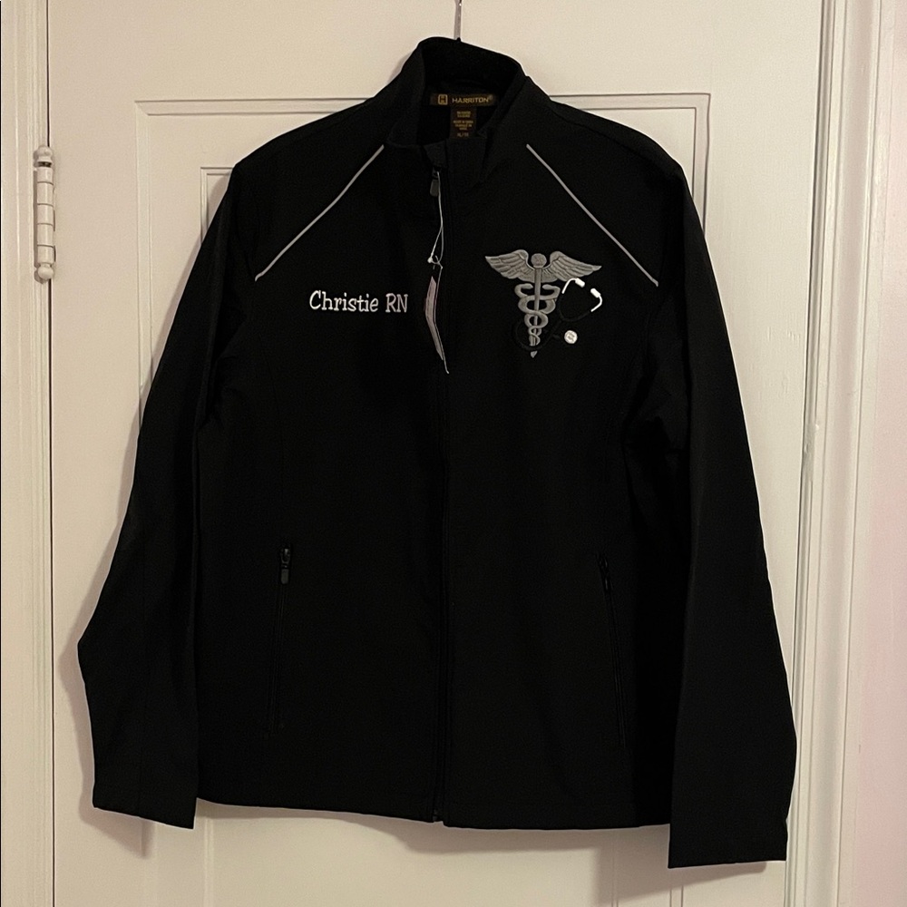 NWT Black Nursing Jacket